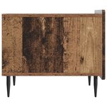 vidaXL Table basse Bois ancien 49 x 50 x 42 cm Bois d'ingénierie
