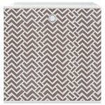 vidaXL Boîtes de rangement pliables 10 Pièces 32x32x32 cm tissu intissé