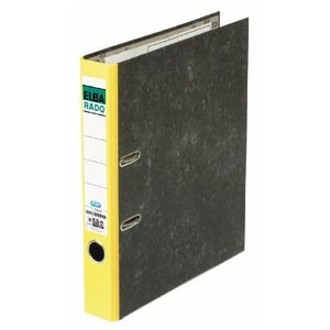 classeur rado papier marbré largeur de dos: 50 mm Jaune ELBA