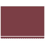 vidaXL Auvent Rétractable Rouge bordeaux 450x300 cm