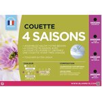 Couette 4 saisons - 220 x 240 cm - Blanc