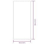 vidaXL Panneaux de toiture 36 Pièces Acier enduit de poudre Vert 80x36 cm