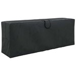 vidaXL Sac de stockage extérieur Noir 175 x 55 x 75 cm Tissu 210D