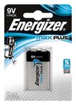 Blister de 1 Pile Carré MAXPLUS 9V 6LR61 E-Block ENERGIZER