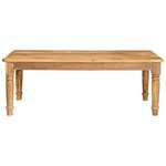 vidaXL Table basse Marron 100 x 55 x 40 cm bois de manguier massif