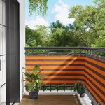 vidaXL Écran de balcon 75 x 200 cm Tissu Oxford Rectangulaire