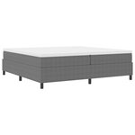 vidaXL Cadre de lit plateforme Gris clair 200 x 200 cm