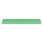 vidaXL Serre avec cadre en acier vert 120 m² 20x6x2 85 m
