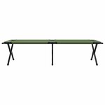 vidaXL Lit de camping pliant Vert 193 x 69 x 45 cm Tissu Oxford