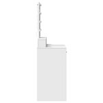vidaXL Table de Toilette Blanc 100 x 41 x 140 cm Bois d'ingénierie