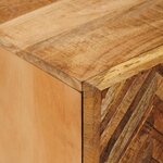 vidaXL Armoire d'évier Marron 62 x 33 x 58 cm Bois de mangue massif