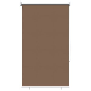 vidaXL Store roulant extérieur protection UV Taupe Polyester
