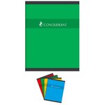 Cahier de Devoirs 17x22cm 96p 70g Grands Carreaux Agrafées coloris aléatoires CONQUÉRANT
