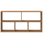 vidaXL Étagère murale chêne artisanal 100x25x50 cm bois d'ingénierie