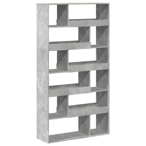 vidaXL Cloison de séparation gris béton bois d'ingénierie