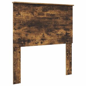 vidaXL Tête de lit Chêne fumé 100 cm Bois d'ingénierie