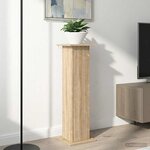 vidaXL Support de Plante 2 pc Chêne Sonoma 30 5 x 30 x 100 5 cm