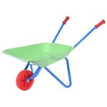 ProGarden Brouette pour enfants Métal 76x40x48 cm
