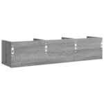 vidaXL Armoire murale sonoma gris 75x18x16 5 cm bois d'ingénierie