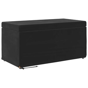 vidaXL Tabouret Noir 81 x 41 x 40 cm Velours et Bois Composite