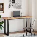 vidaXL Dessus de bureau fini à l'huile 140x50x2cm bois d'acacia massif