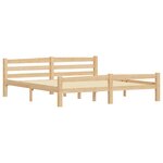 vidaXL Cadre de lit sans matelas bois massif de pin 180x200 cm