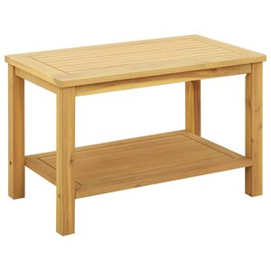 vidaXL Table d'appoint Huile Naturelle 70 x 40 x 45 cm
