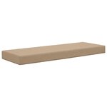 vidaXL Coussin de Siège d'Extérieur Taupe 111 5 x 40 x 8 cm