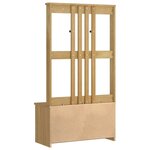 vidaXL Portemanteau SANDNES 87x40x159 5 cm bois massif pin