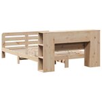 vidaXL Cadre de lit sans matelas 160x200 cm bois massif de pin