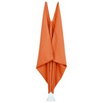 vidaXL Auvent latéral pliable de terrasse Terre cuite 400 x 200 cm