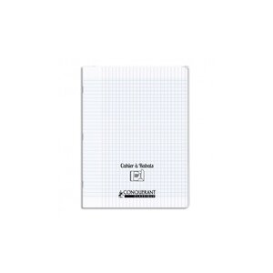 OXFORD C9 Cahier 24x32, 48 pages, 90g, Seyès (grands carreaux) couverture polypropylène avec rabat