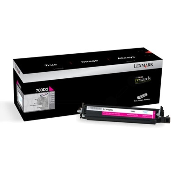 Développeur magenta lexmark pour imprimante laser - capacité 40000 pages lexmark