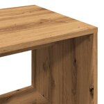 vidaXL Garde-robe chêne artisanal 80x40x110 cm bois d'ingénierie