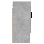 vidaXL Armoire murale gris béton 60x31x70 cm bois d'ingénierie