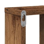 vidaXL Étagère murale en bois ancien 104 5x10x43 cm en bois d'ingénierie