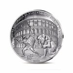 UNESCO - LE COLISÉE  CENTRE HISTORIQUE DE ROME  LES BIENS DU SAINT-SIÈGE - Monnaie de 10€ Argent