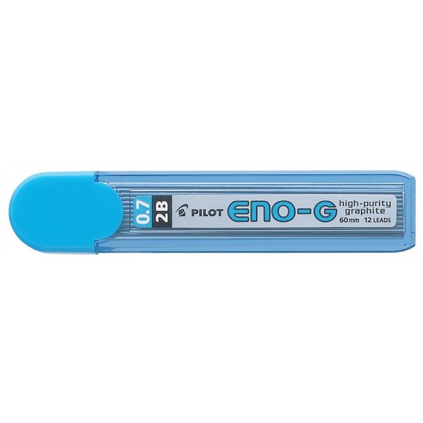 Etui de 12 Mines ENO-G Graphite pour Porte-mines 2B 0.7 mm x 12 PILOT