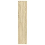 vidaXL Cloison de séparation chêne sonoma bois d'ingénierie