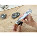 Marqueur acrylique large 5000 beige chaud 5-10 mm x 5 EDDING