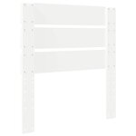 vidaXL Tête de lit Blanc 80 cm Bois d'ingénierie