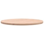 vidaXL Dessus de table Ø40x1 5 cm rond bois massif de hêtre