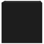 vidaXL Meubles TV muraux 2 Pièces noir 40 5x30x40 cm bois d'ingénierie