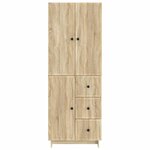 vidaXL Ensemble de Meubles 2 Pièces 66 x 34 5 x 90 cm Bois d'ingénierie