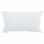 vidaXL Oreiller avec oreiller 2 Pièces Blanc 40 x 80 cm Coton