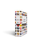 Album pour collectionner 210 capsules de vin mousseux.