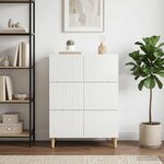 vidaXL Armoire à tiroirs 66 x 34 5 x 90 cm Bois d'ingénierie