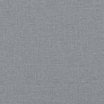 vidaXL Cadre de lit sans matelas gris clair 80x200 cm tissu
