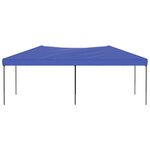 vidaXL Tente de réception pliable Bleu 3x6 m