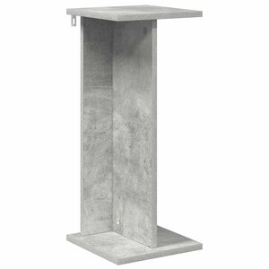 vidaXL Support de Plante Gris béton 25 x 25 5 x 60 5 cm